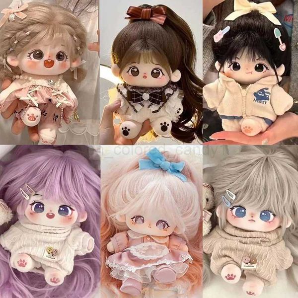 20cm Idol Doll Plush Sakura Monster Cotton Star Dolls Kawaii Stuffed Baby Plushies Dolls Toys Fans Collection Children Girl GiftCL240712