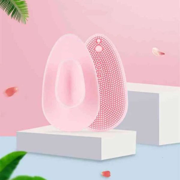 Scrubber Cleansing Silicone Manual Facial Brush Pad Soft Face Cleanser Exfoliating And Massage Pore For All Skin Types H-0080