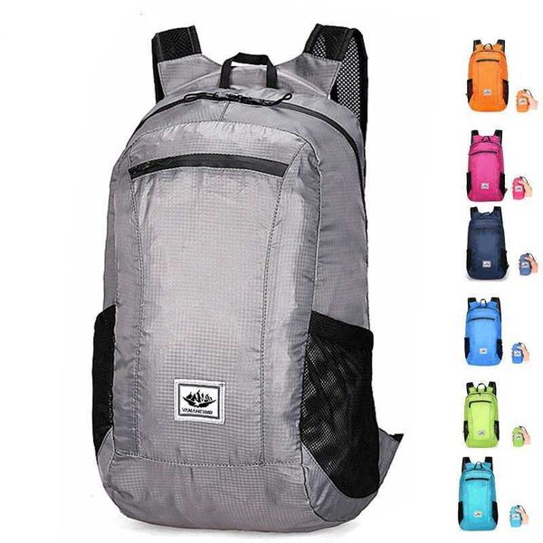 10L-20L Lightweight Portable Foldable Waterproof Backpack Folding Bag Ultralight Outdoor Pack for Women Men Travel HikingXJ240823