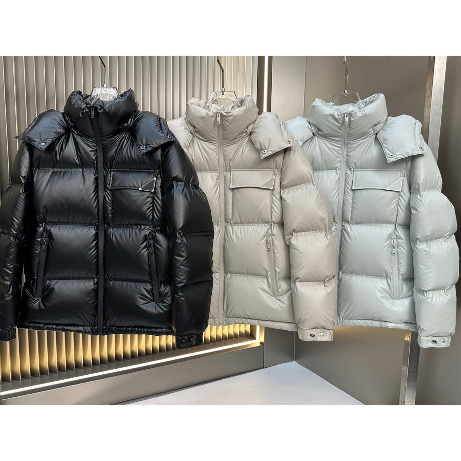 Men&#039;s plus size Outerwear Coats Puffer Jacket hoodie hooded casual fashion color stripe printing top quality wild breathable 4g7u22