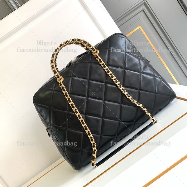 Maxi Bowling Bag 40CM Designer Handbag 20A Mirror quality Chain Bag Calfskin Shoulder Bag Designer Woman With Box C231