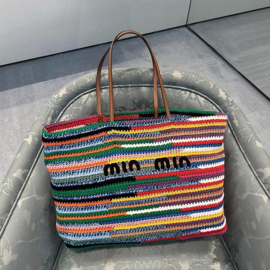 Designer Bags Shoulder Bags Luxury Bags Crossbody Designer 2025 New Tote Bags Fashion Handbags Tote Crochet Knitting Large Shopping Bags High Qualit