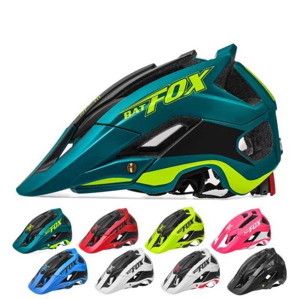 BAT FOX MTB Bicycle Helmet Ultralight Integrally-Molded Mountain Road Bike Equipment Women Man casco ciclismo Cycling Helmets Y240919