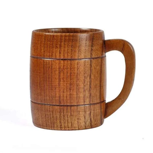 Tea Beer Classical Wooden Cup Coffee Water Mugs Heatproof Home Office Bar Party Drinkware Cups s