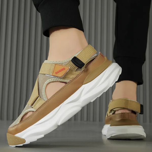 Sandals Men Original Shoes Man Summer Sandal EVA Breathable Casual For Designer Luxury Husband Sandles Flip Flops Slippers Mens