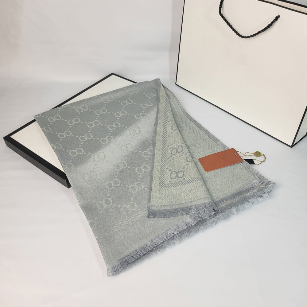 silk scarf Designer Print Scarf Headband for Women Fashion Handle Bag Scarves Shoulder Tote Lage Ribbon Head Wraps Khaki