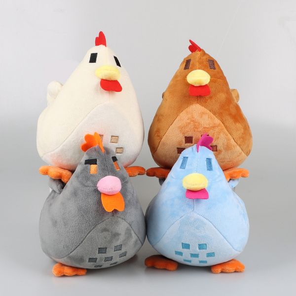 Manufacturers wholesale 4-color 20cm star dew valley tale rooster plush toys Stardew Valley cartoon games surrounding dolls children&#039;s