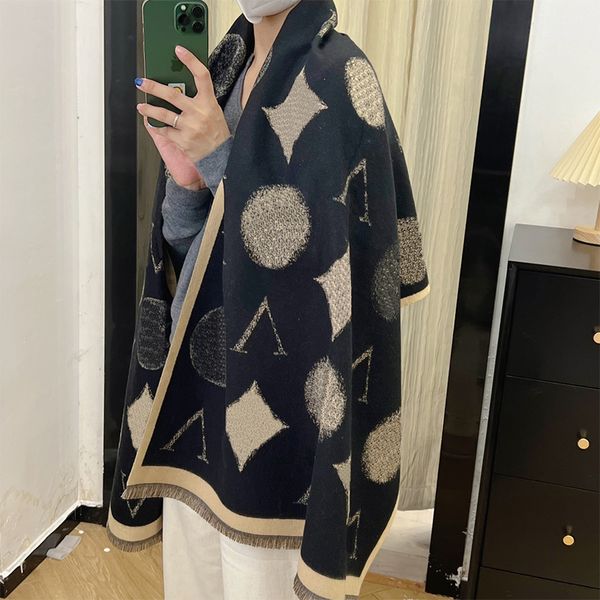 Designer Winter Scarf Elegant Women&#039;s Scarves Cashmere Warm Windproof Shawl 8 Fashion Colors