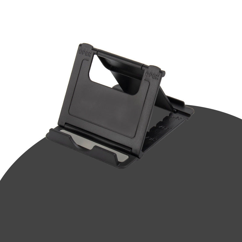 TEMU 2pcs Free Phone & Tablet Stand - Compact Foldable Desktop Holder In White, Blue, , Adjustable Viewing Angle For Smartphones & Tablets, Tablet