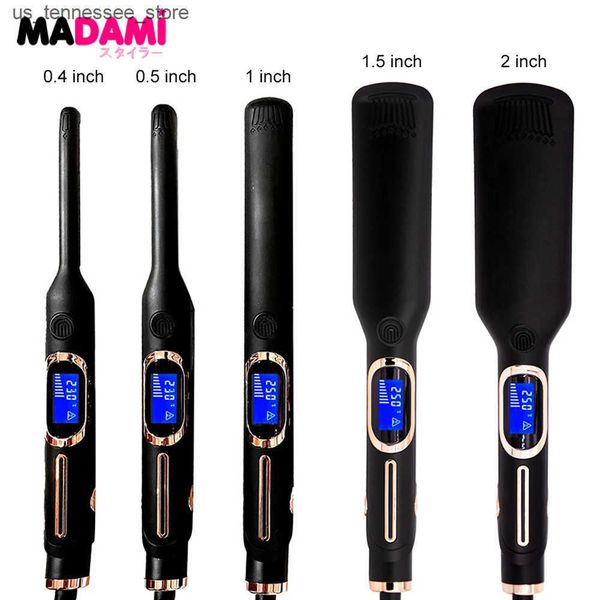 Hair Curlers Straighteners Hair Straightener Curler Professional High Temperature Fast Heating 450 - 480 Keratin Treatment Hair Flat Iron Du