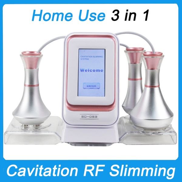 3 In 1 Good Effective Strong 80K New Upgrade Ultrasonic Cavitation Slimming RF Skin Firm Lift Red Photon Radio Frequency Fat Loss Weight Los