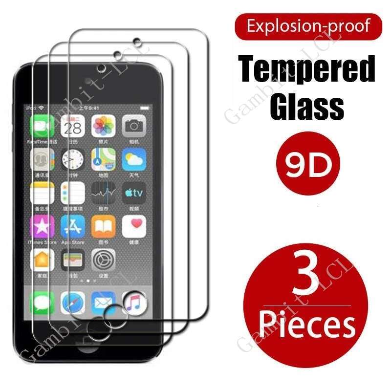 3PCS 9H Protective Tempered Glass For Apple iPod Touch 5 6 7 4&quot; iPodTouch5 iPodTouch6 iPodTouch7 Screen Protector Cover Film