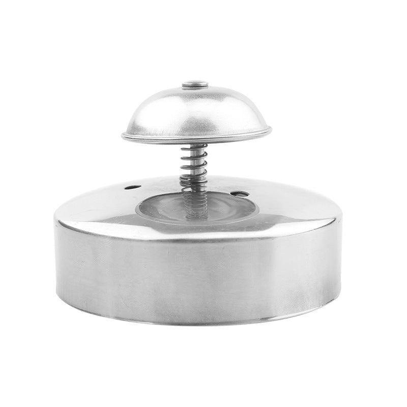 TEMU Stainless Steel Sandwich Cutter & Sealer - 304 Stainless Steel Multi-functional Breakfast Maker With Interchangeable Plates, Ergonomic Handle -