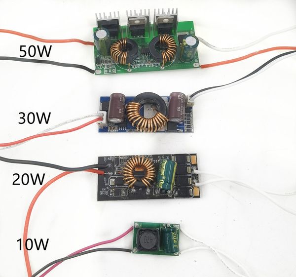 Supply Constant Current LED Chips Light led Lighting Transformers DC12V-24V 10W 20W 30W 50W High Power LED Driver