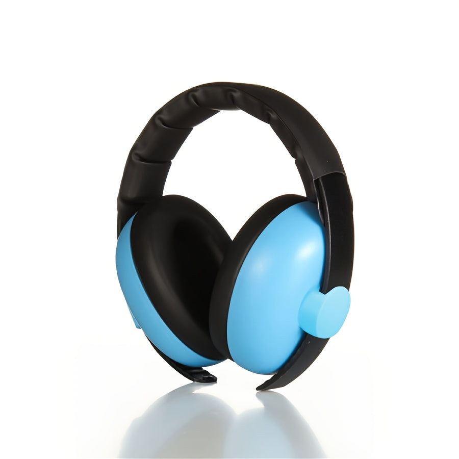 TEMU Kids' Noise-canceling Headphones - , Adjustable Headband With Soft Ear Cushions, Durable Plastic, Ideal For & , Noise Reduction