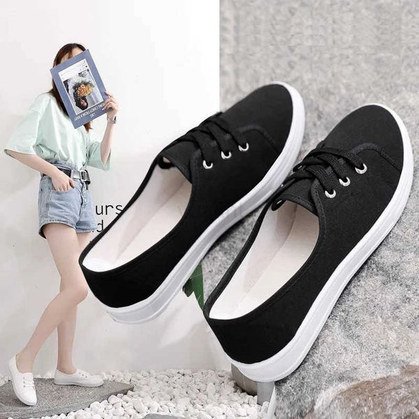 Novo Canvas Branca Wen Sports Sapatos Coreanos Versáteis Versátil e Autumn Popar Student Shoes para Wen Z241212