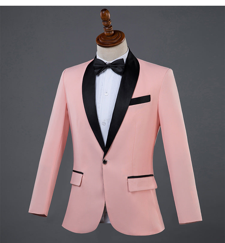 3960 Professional Formal Suit Set for Groomsmen - Elegant Wedding Attire