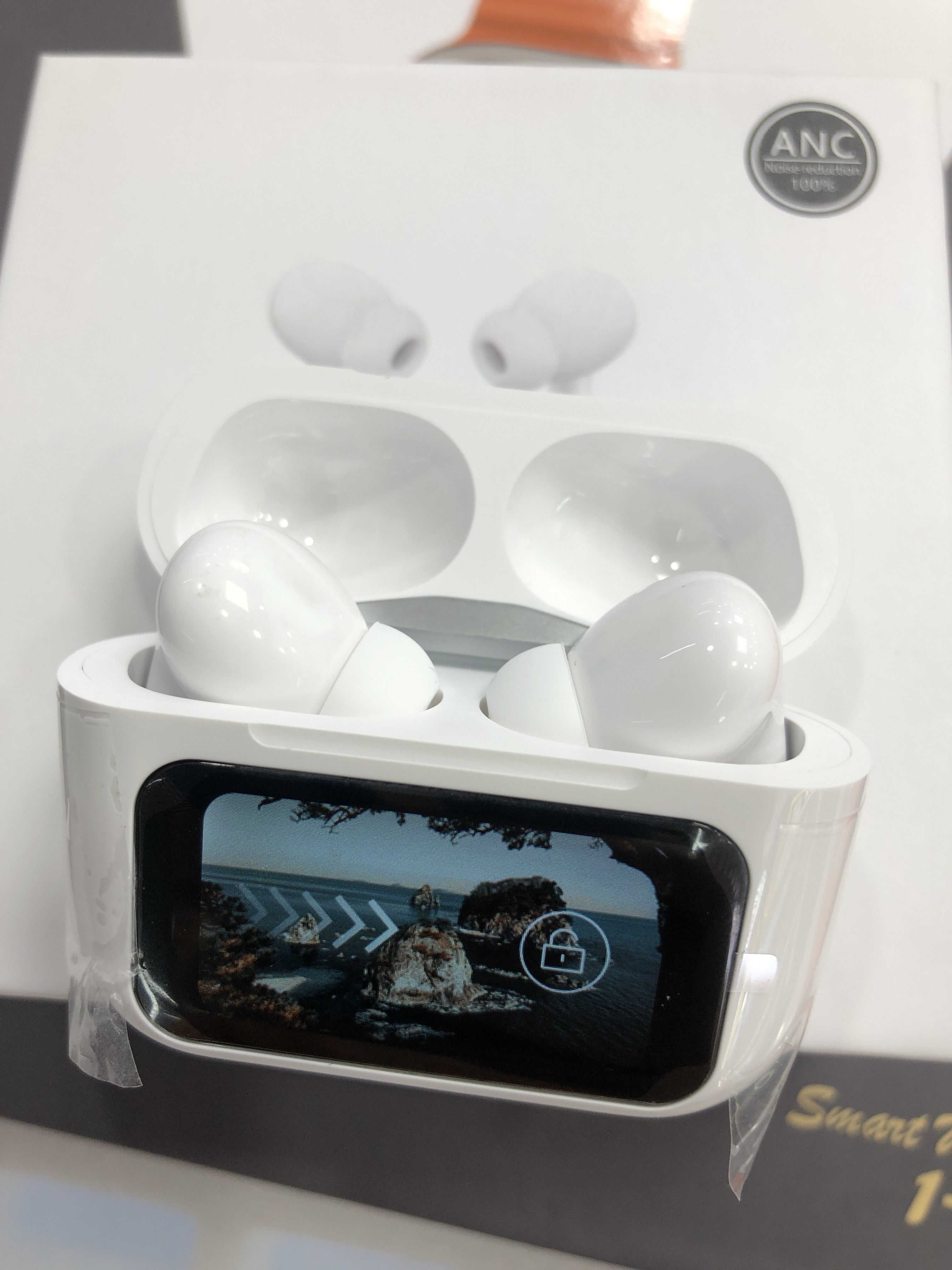 ANC Airking Pro TWS Bluetooth Wireless Headphones In Ear Earphones with Mic Fone Sport Earbuds Running Pro6 Headset for IPhone Xiaomi Mobile Smart P