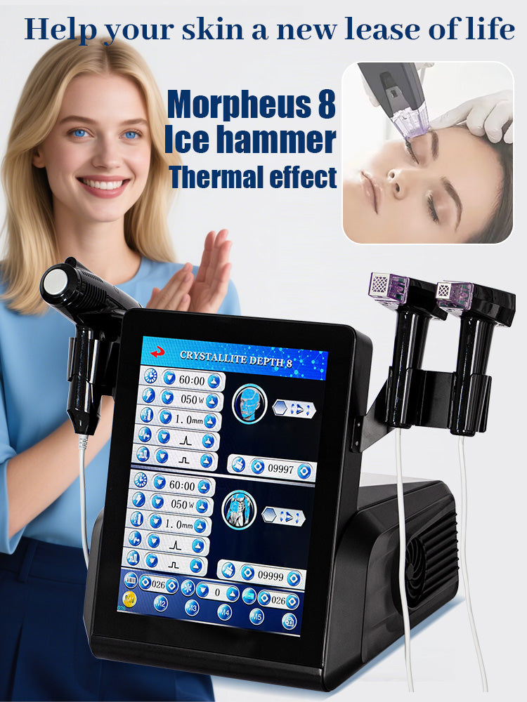 Professional RF Microneedling Skin Tightening Machine Facial Skin Care Beauty With12 24 40 Nano Pin Cartridge Hot Selling