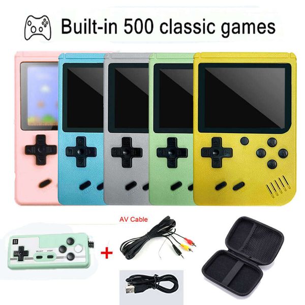 Built-in 500+ Classic Games Children&#039;s Handheld Game Players for Gameboy Output Emulator Charging Can Be Connected To The TV