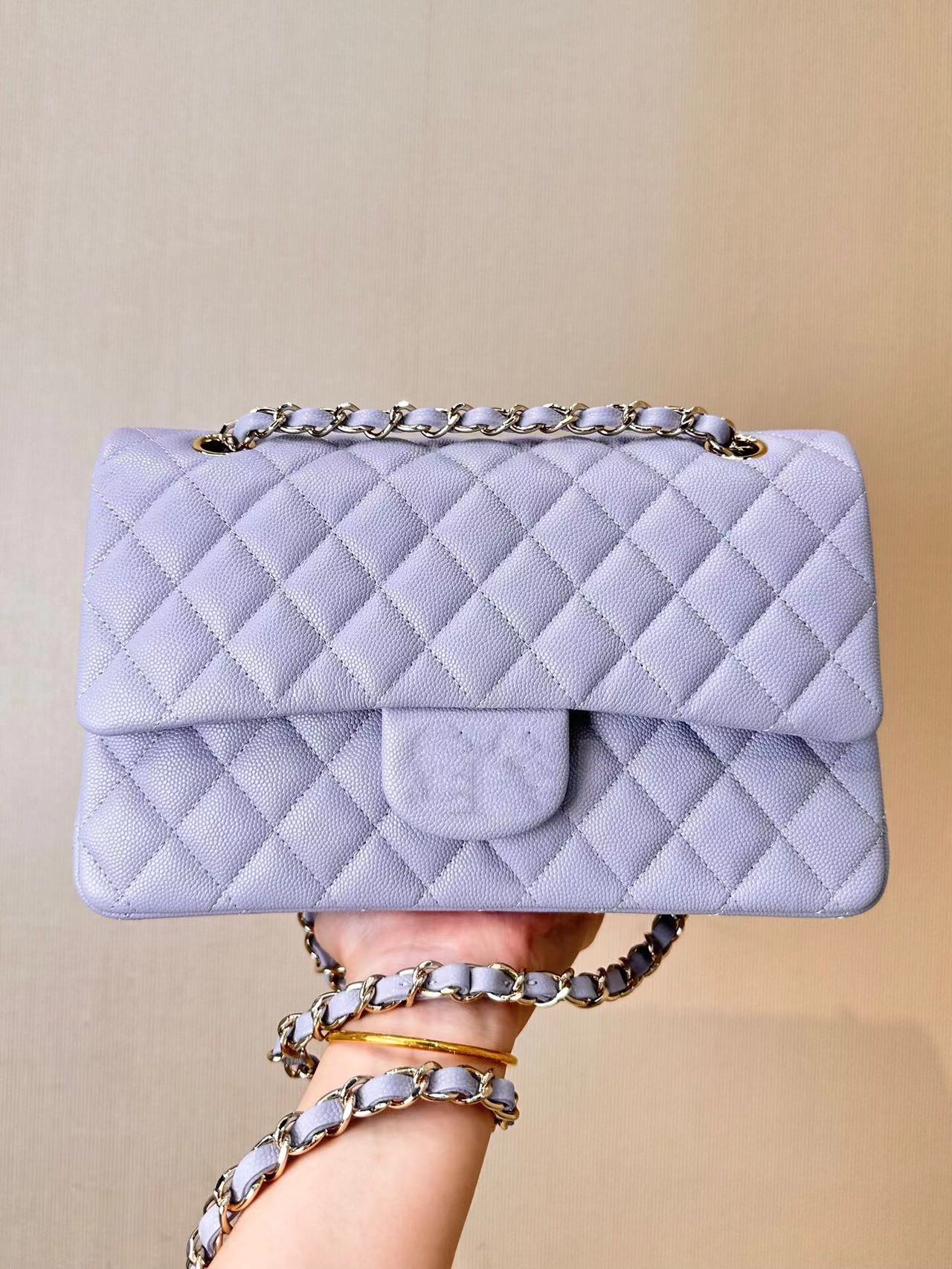 12A Upgrade Mirror Quality 10A tote designer bag Top Quality Jumbo Double Flap Bag Designer 25CM 23CM Real Leather Caviar Lambskin Classic All Black