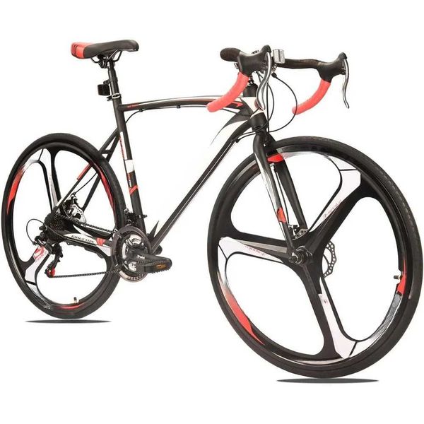 Bikes Road bikes 21 speed bikes with disc brakes 700C wheel road bikes for men or women 49cm-54cm frames for adult bikes Q241029