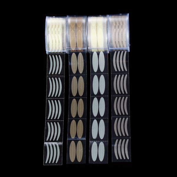 300 Pairs Instant Invisible Fiber Double Eyelid Tape Eye Lift Strips Adhesive Eyelid Paste Lace Stickers Women Beauty Eye Makeup
