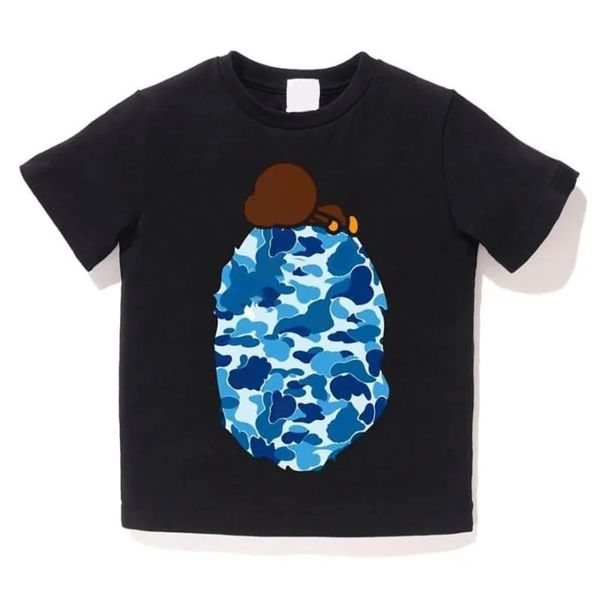 Fashopn baby T-shirts boys toddler kids designer clothes girls fashion hip hop camo street Tops casual summer kid infants t shirts youth