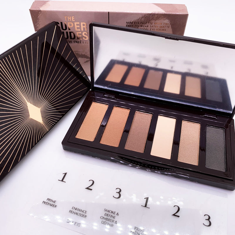 Makeup 6 shade nude eyeshadow palette matte Eye Shadow the super nudes easy eye palette