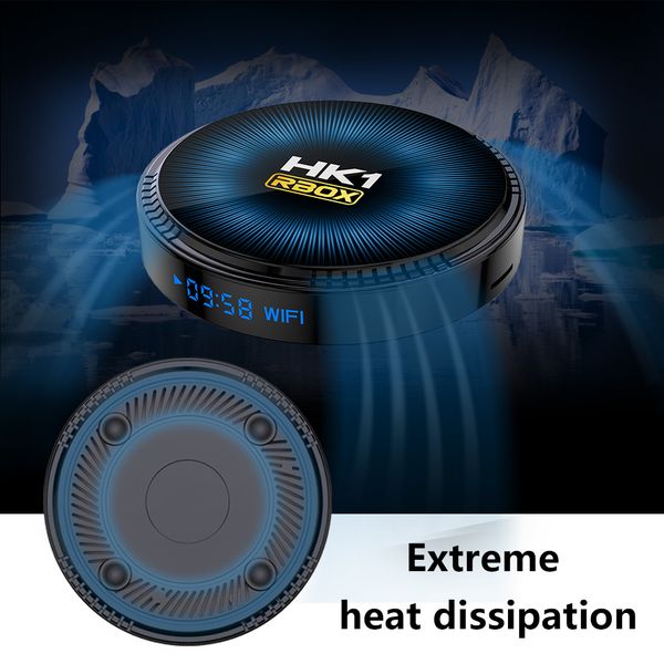 HK1 RBOX-W2 Android 11 TV BOX Smart Set-top Box S905W2 Dual WiFi 4K Streaming Player RAM2GB-4GB ROM16GB-32GB-64GB