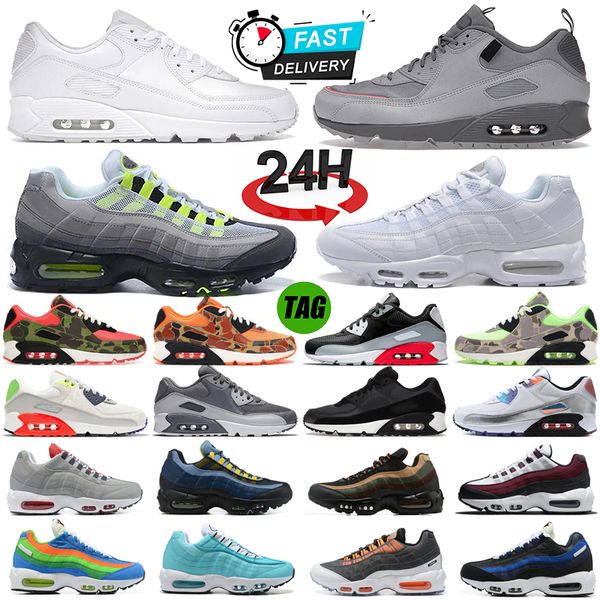 Designer 95 95s 90s 90 Running Shoes Sneakers Casual Ctz triple black White nemo Blue red Pink Platform Trainers Mens Womens Outdoor sport s