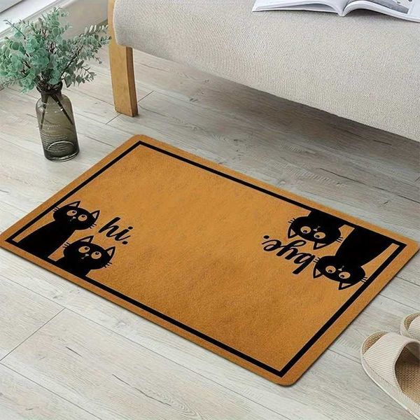 HomeProductsdoor Matdoor Matoutdoor Entrancegoodbye Impressão Porta Matanti Slip Kitchen and Bedroom Floor Matrento Interior Decoração Carpe