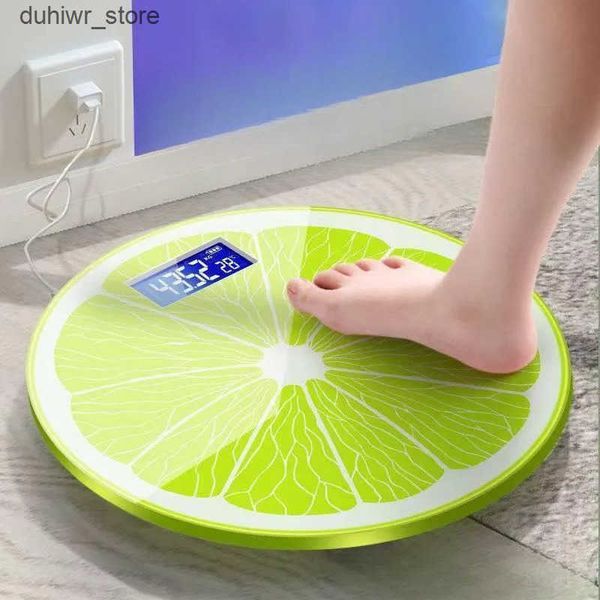 Body Weight Scales Body Scale Electronic Home Version Called Round Lemon Smart Scale Pesa Digital Para El Cuerpo Balana Xiaiomi J241127