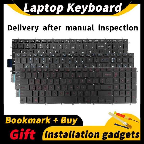 Laptop Replacement Keyboard Latitude 3500 3590 P62F P72F P82F-G3 3500 G5 5500 with-without backlight Z250115