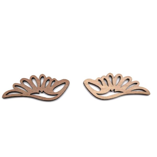 10-20Pcs Angel Wings Wood Pieces Ornaments DIY Scrapbooking Crafts Kids Puzzle Wooden Handicraft Material Home Decor Accessories