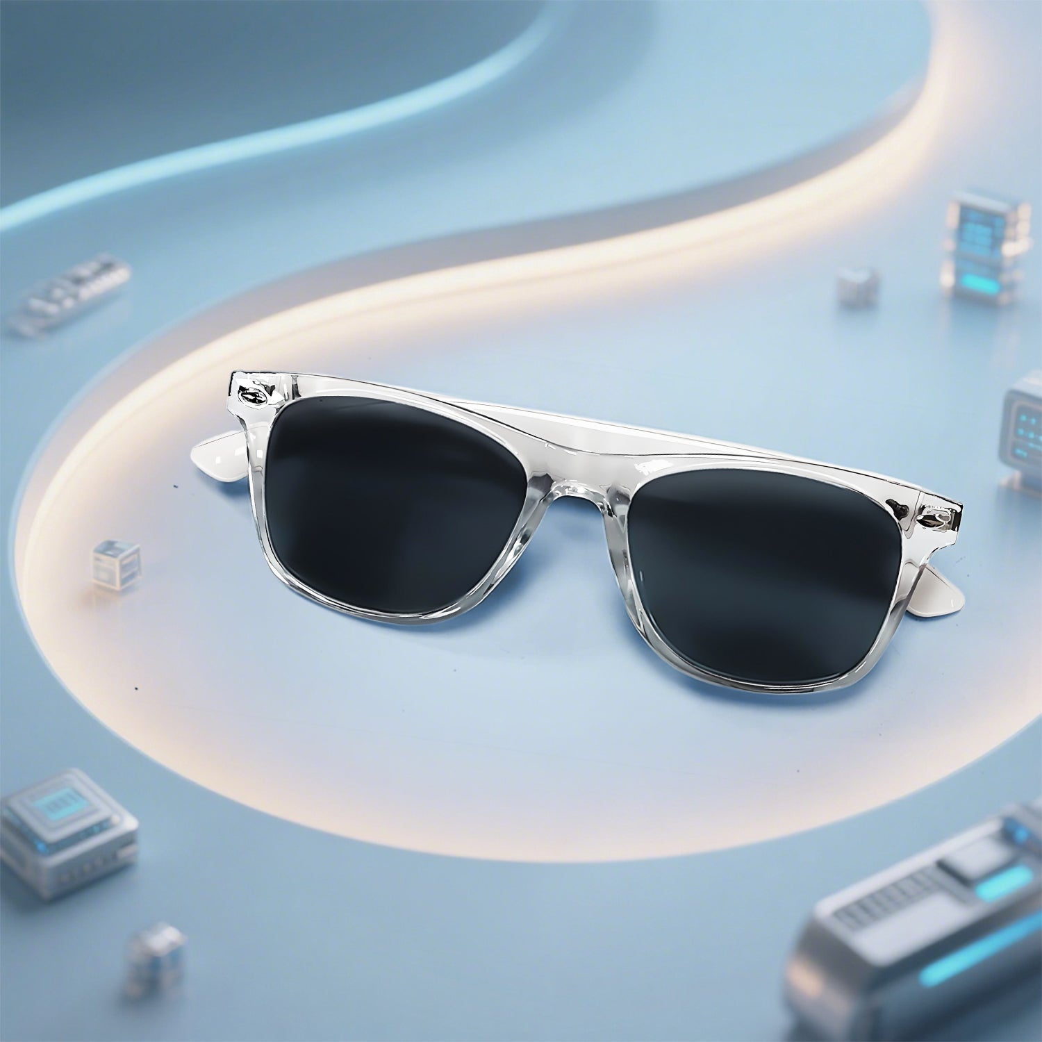 New AI translation Bluetooth glasses, real-time translation in over 100 languages, glasses for listening to music and making calls, smart glasses