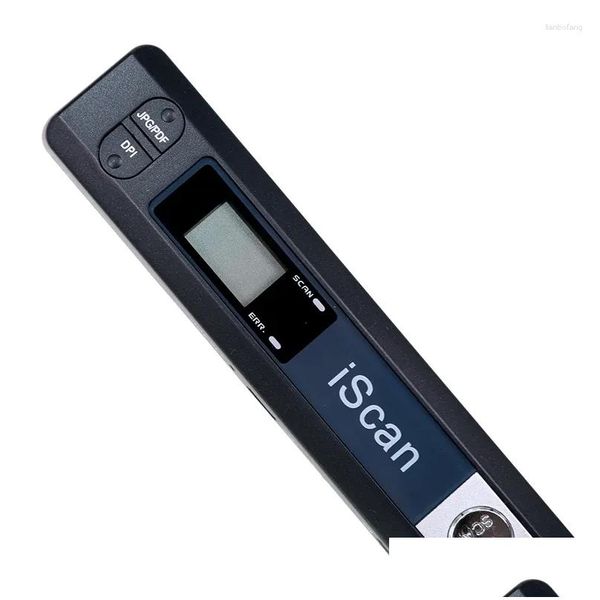 Scanners Iscan Portable Creative Handheld Mobile Document Image A4 Hand Scanner 900Dpi Usb2.0 Scaner Support Jpg/Pdf Format Drop Deliv Otrnw