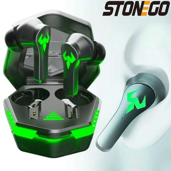 TWS Gaming Earbuds Wireless 9D Stereo Surround Sound Earphones with MicrophoneT250108