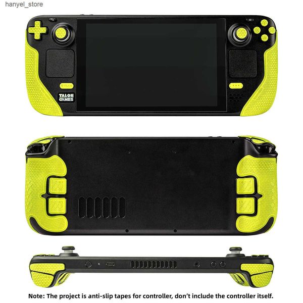Game Controllers Joysticks TALONGAMES Controller Grip Tape Compatible with Steam DeckAnti-SlipButtonsTextured Skin Kit for OLED Version Grip