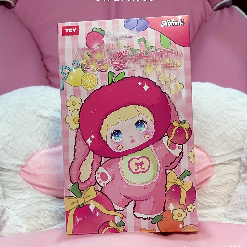 TEMU -ingesting Fruit Series Doll Plush Doll Model House Accessories Holiday Gift Train Model Building Ornament Decoration 1 Mysterious Box