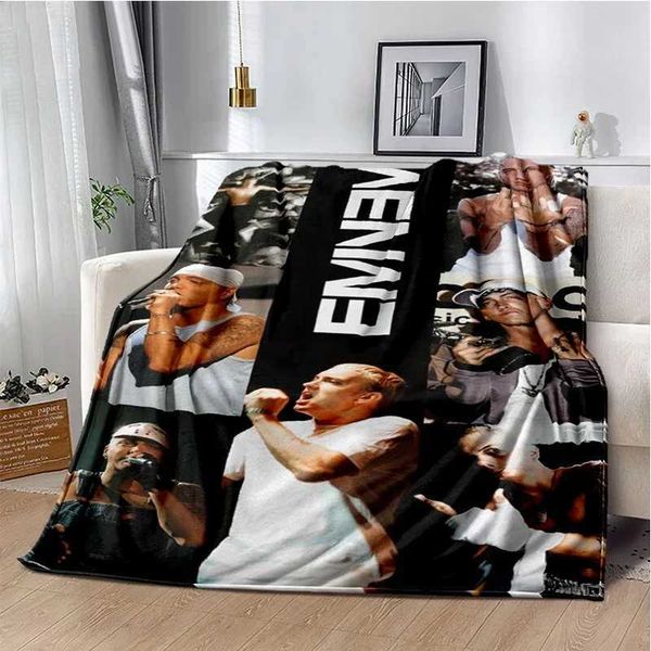 Amu Hip Hop Singer Throws Blankets on Sofa Traveler Hikes Pini Bed Super Soft Flannel Blanket Birthday Gift Y241223