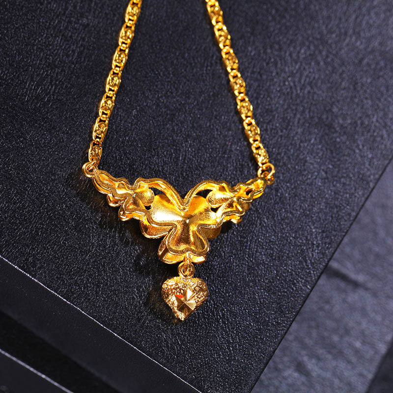luxury jewelry women heart necklace designer jewellery gold charm necklace gold necklace women 18 k gold jewelry diamond necklace heart necklace Chr