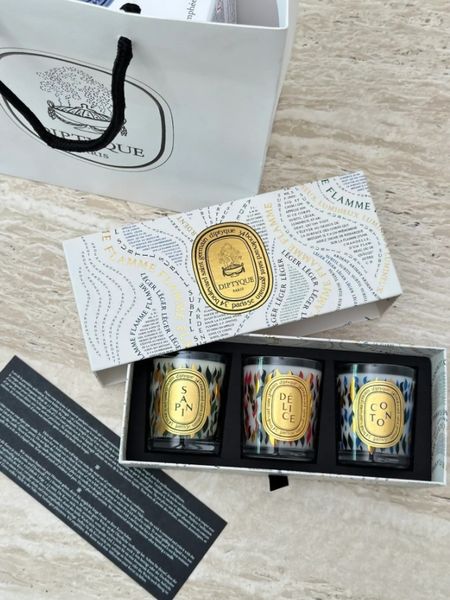 Aromatherapy Designer Incense Scented Candles Fragrant Candle Set with Gift Box X241219