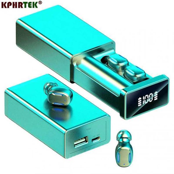 Headphones A22 Bluetooth Earphones Wireless Earbuds TWS Touch Control Waterproof Sports 18D HiFi Headset Music Wireless Headphones M240819