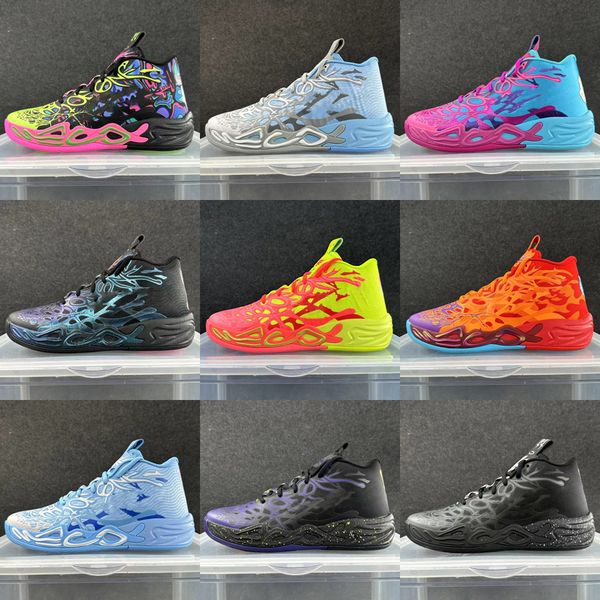 Lamelo Ball MB02 MB1 MB03 MB04 Rick Morty Basketball Shoes Men Women Kids for Sale IMBALANCE Hornets Hills Queen City Sport Shoe Trainner Sn