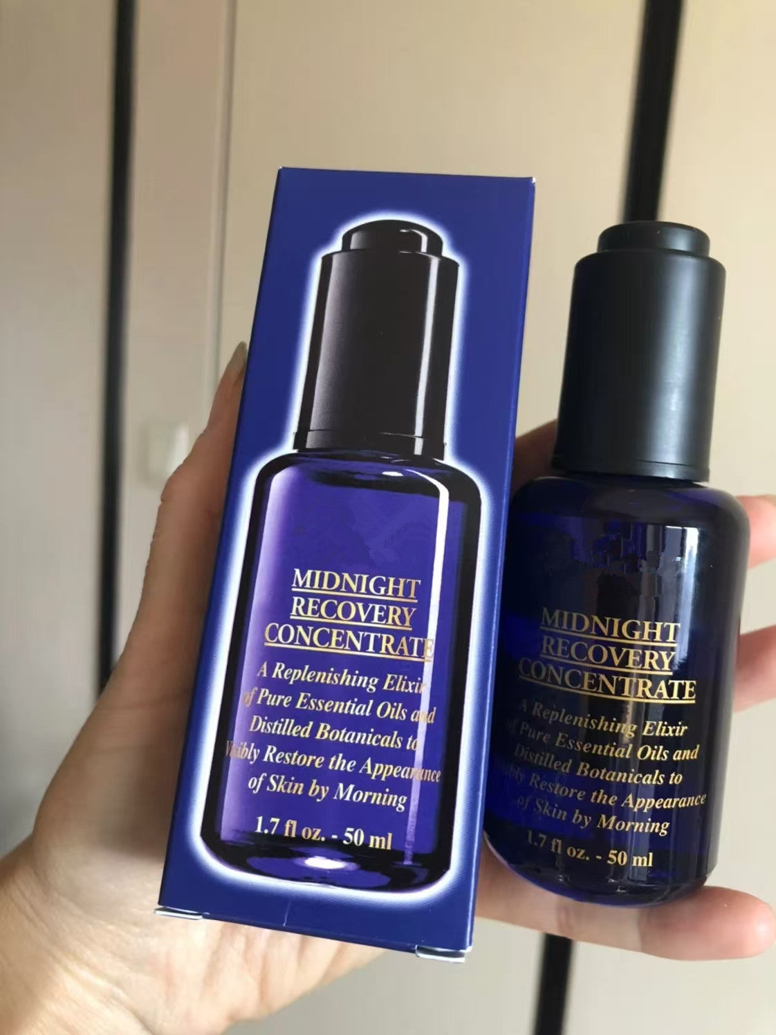 Midnight recovery concentrate Moisturizer Care essence Oil 50ml Prodigy Sacred oil micro care Nature Face Serum