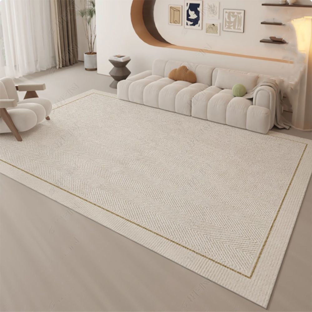 3057-370-52-PTX-Carpet Gray Bedside Floor Mat Nonslip Baby Game Mat Decoration Home