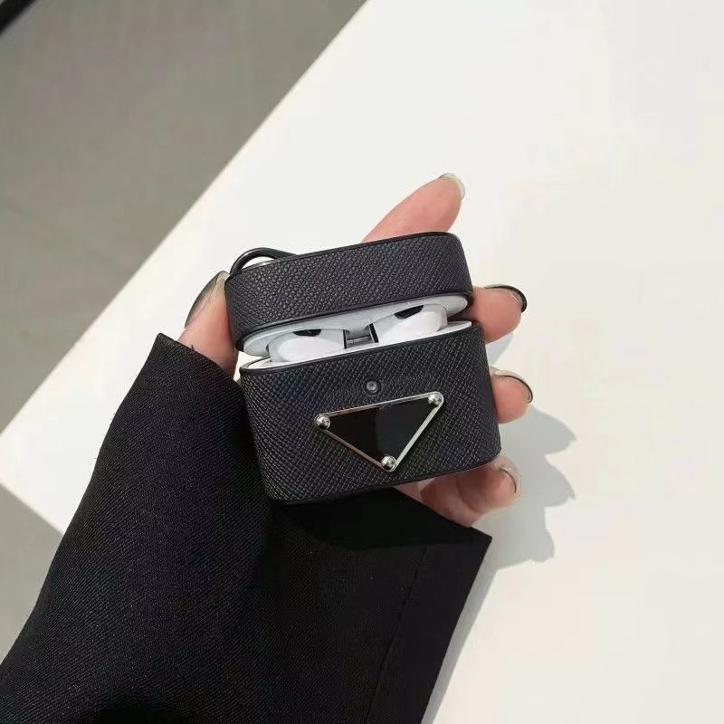 designer headphone airpods case for airpod pro 1-2 3 air pods 4 Case Headset Packet Leather Clasp Lost Earphone Fashion cases scratch proof Headphon