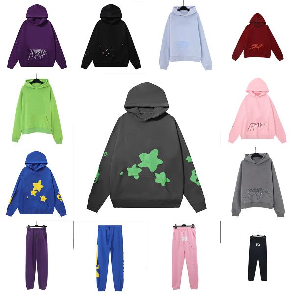 Spider Hoodie Web Mens Hoodie Designer Spider Tracksuit Men Pullover Sweatshirt Hoodies Men Hoody Women Hoodies Puff Print Sweatpants Spider