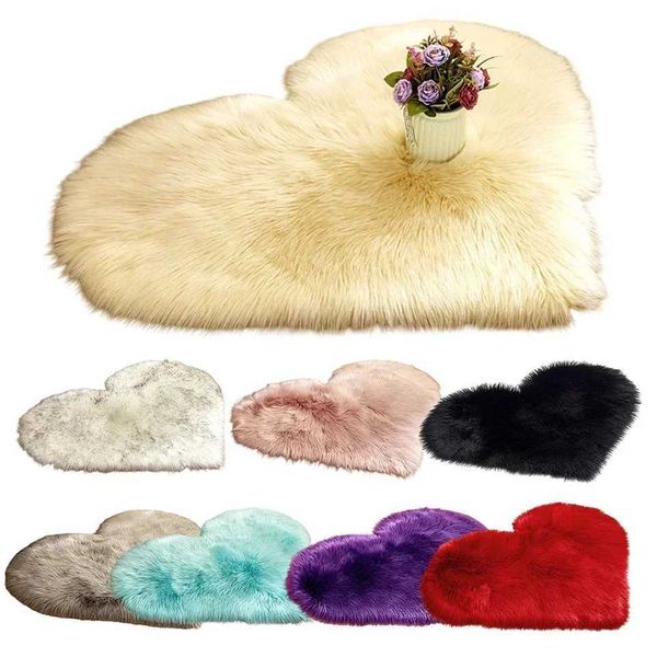 1 * 1.3ft plush carpet for daily life Ro girl anti slip floor mat small carpet 30 * 40cm He decorative textile carpet Y240102